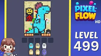 Pixel Flow Level 499 Solution & Walkthrough Guide