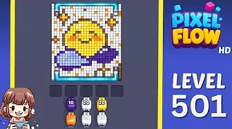 Pixel Flow Level 501 Solution: Complete Walkthrough & Guide