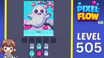 Pixel Flow Level 505 Solution & Walkthrough Guide