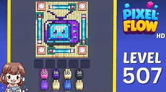 Pixel Flow Level 507 Solution & Walkthrough Guide
