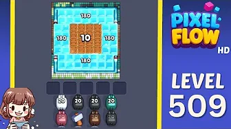 Pixel Flow Level 509 Solution & Walkthrough Guide