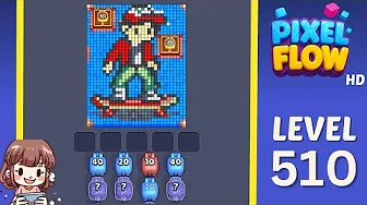Pixel Flow Level 510 Solution: Complete Walkthrough & Guide