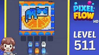 Pixel Flow Level 511 Solution Guide for Smooth Wins