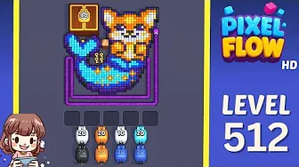 Pixel Flow Level 512 Solution: Complete Walkthrough & Guide