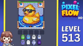 Pixel Flow Level 513 Solution & Walkthrough Guide