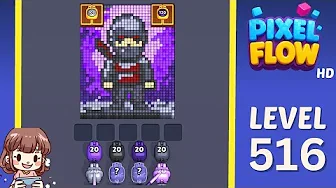 Pixel Flow Level 516 Solution: Complete Walkthrough & Guide
