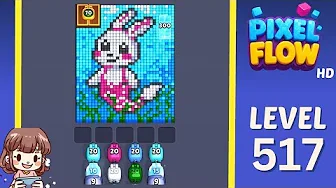 Pixel Flow Level 517 Solution: Complete Walkthrough & Guide