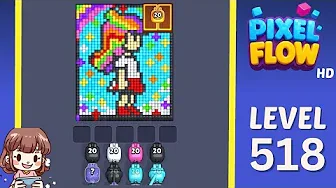 Pixel Flow Level 518 Solution: Complete Walkthrough & Tips