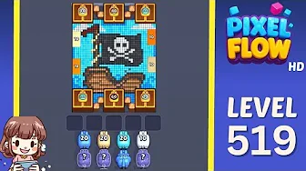 Pixel Flow Level 519 Solution: Complete Walkthrough & Guide