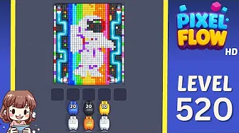 Pixel Flow Level 520 Solution: Complete Walkthrough & Tips