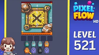 Pixel Flow Level 521 Solution: Complete Walkthrough & Guide