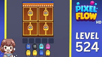 Pixel Flow Level 524 Solution: Complete Walkthrough & Guide