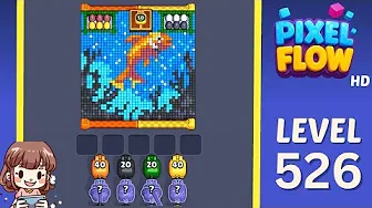 Pixel Flow Level 526 Solution: Complete Walkthrough & Guide