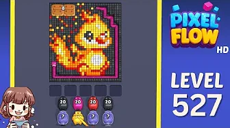 Pixel Flow Level 527 Solution & Walkthrough Guide
