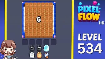 Pixel Flow Level 534 Solution & Walkthrough Guide