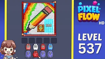Pixel Flow Level 537 Solution: Complete Walkthrough & Guide