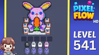 Pixel Flow Level 541 Solution & Walkthrough Guide