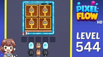 Pixel Flow Level 544 Solution: Complete Walkthrough & Guide