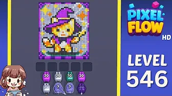 Pixel Flow Level 546 Solution: Complete Walkthrough & Guide