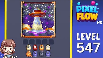 Pixel Flow Level 547 Solution: Complete Walkthrough & Guide