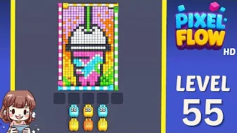 Pixel Flow Level 55 Solution: Complete Walkthrough & Guide