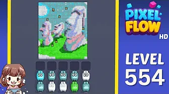 Pixel Flow Level 554 Solution: Complete Walkthrough & Guide