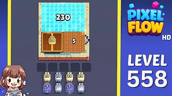 Pixel Flow Level 558 Solution: Complete Walkthrough Guide