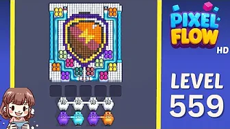 Pixel Flow Level 559 Solution: Complete Walkthrough & Guide