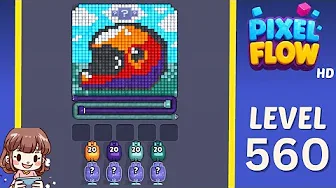 Pixel Flow Level 560 Solution: Complete Walkthrough & Guide