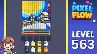 Pixel Flow Level 563 Solution: Complete Walkthrough & Guide