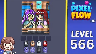 Pixel Flow Level 566 Solution: Complete Walkthrough Guide