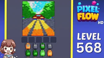 Pixel Flow Level 568 Solution: Complete Walkthrough & Tips
