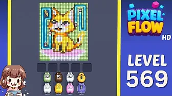 Pixel Flow Level 569 Solution: Complete Walkthrough & Guide