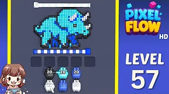 Pixel Flow Level 57 Solution: Complete Walkthrough & Guide