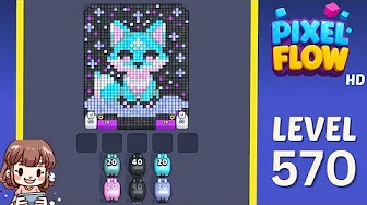 Pixel Flow Level 570 Solution: Complete Walkthrough & Guide
