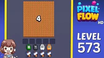 Pixel Flow Level 573 Solution: Complete Walkthrough & Guide