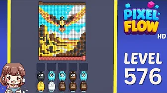 Pixel Flow Level 576 Solution & Walkthrough Guide