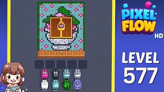 Pixel Flow Level 577 Solution & Walkthrough Guide