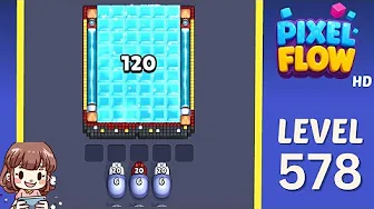 Pixel Flow Level 578 Solution: Complete Walkthrough & Guide
