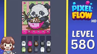 Pixel Flow Level 580 Solution: Complete Walkthrough & Tips