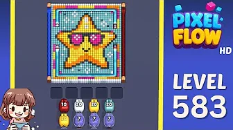 Pixel Flow Level 583 Solution: Complete Walkthrough & Guide