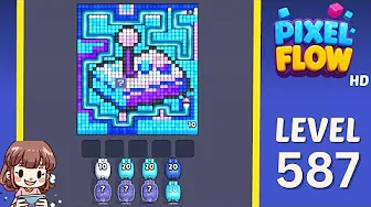 Pixel Flow Level 587 Solution: Expert Walkthrough & Guide