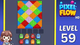 Pixel Flow Level 59 Solution: Complete Walkthrough & Guide