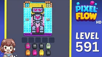 Pixel Flow Level 591 Solution: Complete Walkthrough & Tips