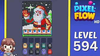 Pixel Flow Level 594 Solution: Complete Walkthrough & Tips