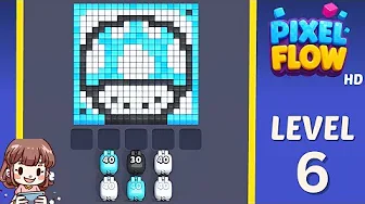 Pixel Flow Level 6 Solution: Complete Walkthrough & Guide
