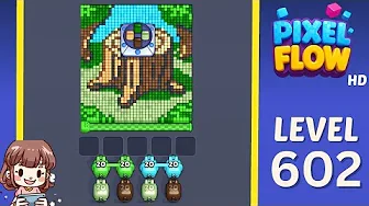 Pixel Flow Level 602 Solution: Complete Walkthrough & Guide