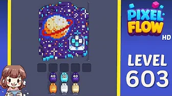 Pixel Flow Level 603 Solution & Walkthrough Guide