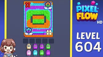 Pixel Flow Level 604 Solution: Complete Walkthrough & Guide