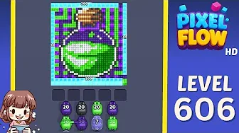 Pixel Flow Level 606 Solution: Complete Walkthrough & Guide